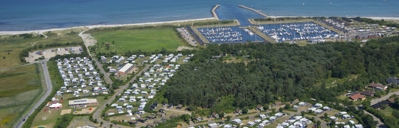 Aalborg Dronefoto - campingplads