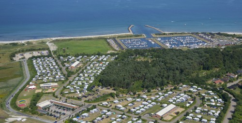 Aalborg Dronefoto - campingplads